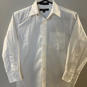 Nordstrom Classic White Button-Down Shirt
